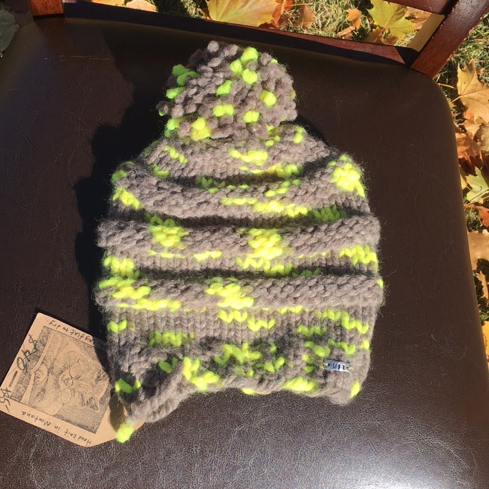 Hand Knit Beanie- New